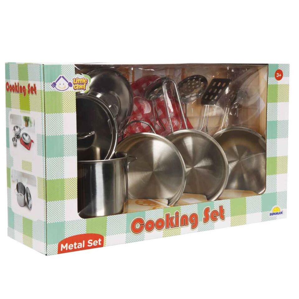 RST-LCH-YİYECEKLER METAL PİŞİRME SETİ-SUN