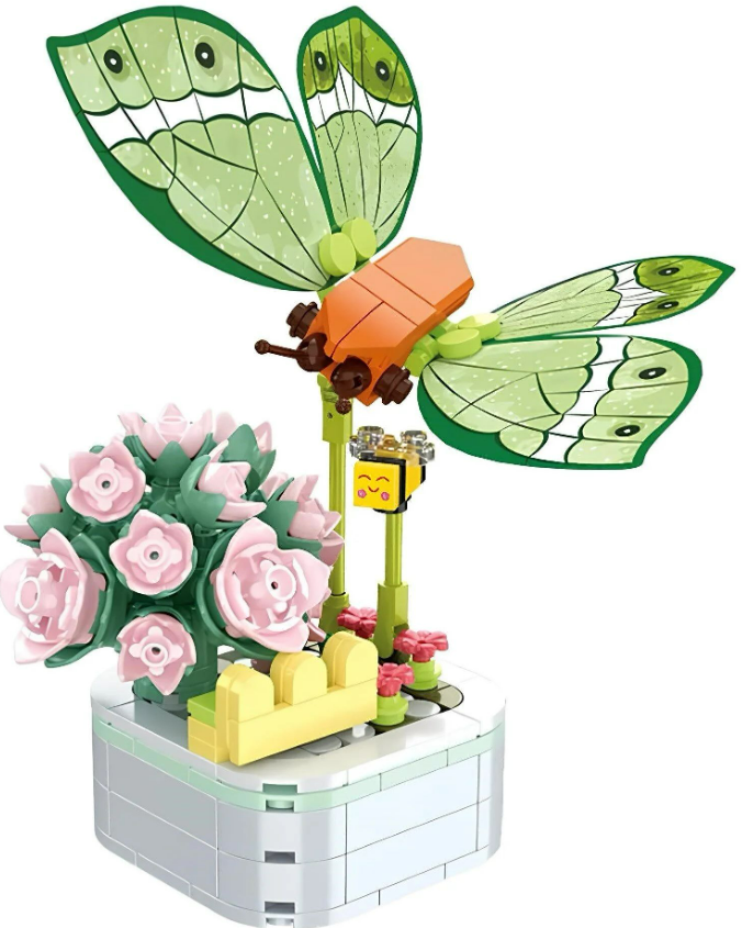 BIG0H03F 8'Lİ ÇİÇEK YAPI BLOKLARI ÇİÇEK LEGO ASORTİ 1 ADET FİYATIDIR