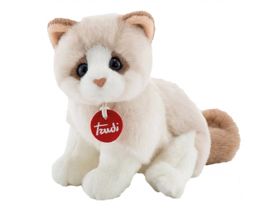 Trudi Kitty Peluş Beyaz Bej Kedi 20 cm