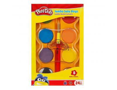 Play-Doh Jumbo Sulu Boya 8 Renk