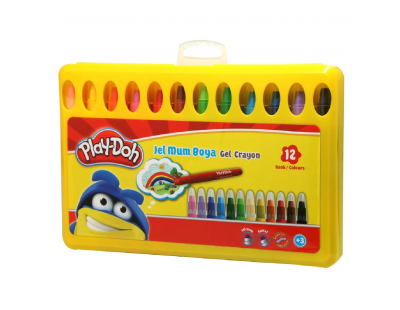 Play-Doh Jel Crayon 12 Renk PP Box