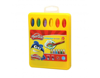 Play-Doh Crayon Jel Mum Boya 6 Renk