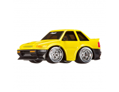CarTuned JDM Seri 2 1985 Toyota Corolla AE86 - Sarı Coupe Araba