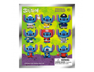 Stitch Sport Klipsli Figür