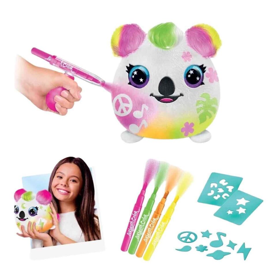 S00045573 SUN CNL HOBİ SET AIRBRUSH PELUŞ FOOD TASTIC SQUISHY