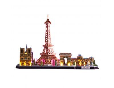 CubicFun Paris 3D Puzzle 115 Parça LED Işıklı