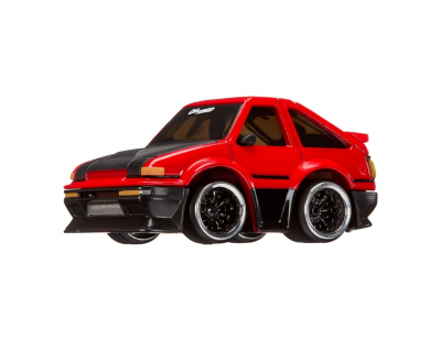 CarTuned JDM Seri 2 1985-87 Sprinter Trueno GT-Apex AE86 - Siyah Kırmızı Araba