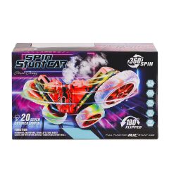 Kumandalı Işıklı Buharlı Çılgın Stunt Spin Araba -Vardem Oyuncak