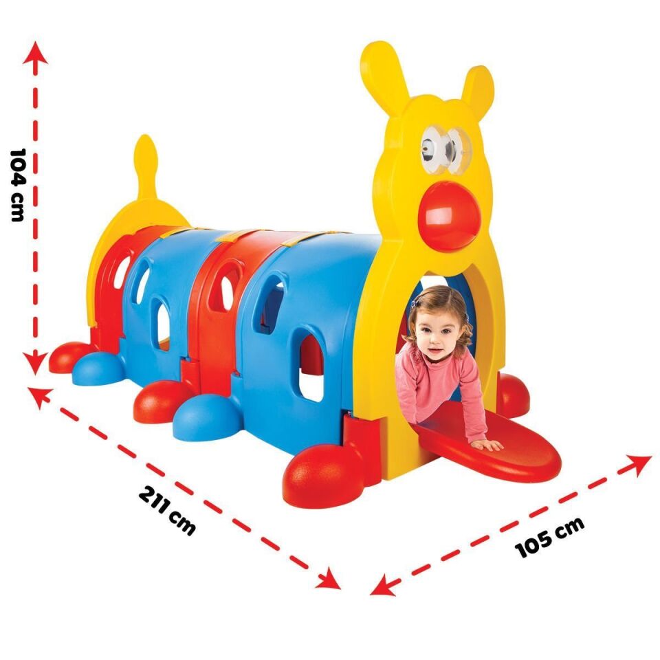 Pilsan 07-977 4 Bölmeli Tırtıl Tünel