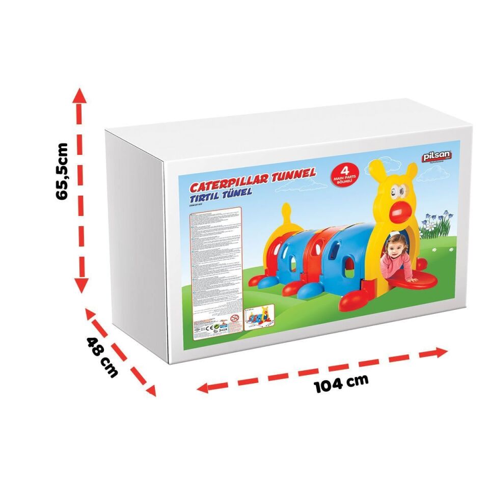 Pilsan 07-977 4 Bölmeli Tırtıl Tünel