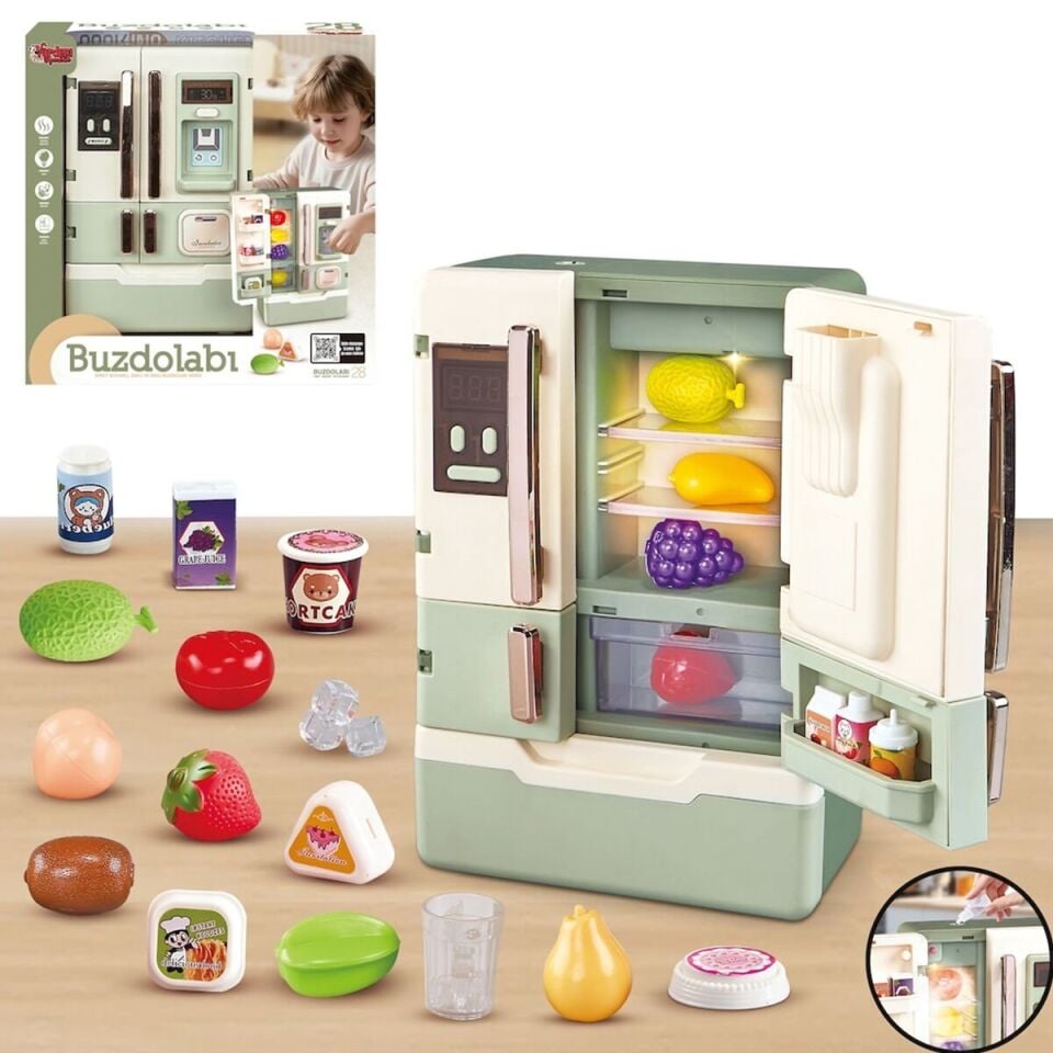 VRD10650 IŞIKLI VE SESLİ AKSESUARLI BUZDOLABI