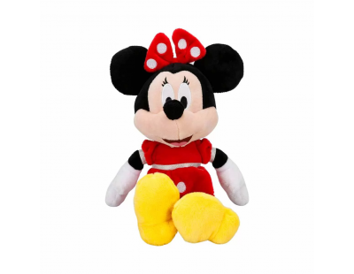 Minnie Kırmızı Elbiseli Peluş 30 cm