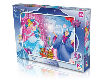 Ks Games Cinderella Puzzle 200 Parça
