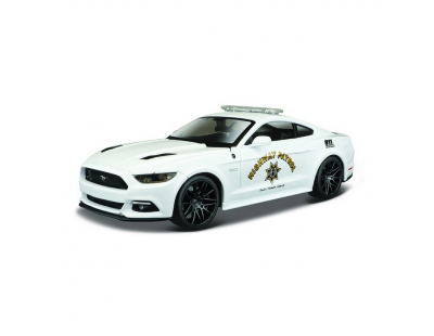 Maisto 1/24 Design 2015 Mustang GT Police Araba