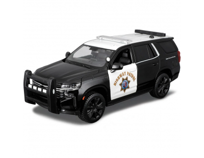 Maisto 1/26 Design 2021 Chevrolet Tahoe Highway Patrol Araba