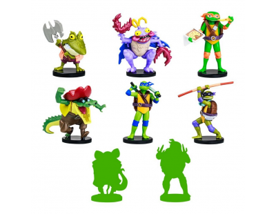 TMNT Figürlü Kalem Başlığı 8'li Paket