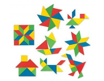 Kutulu Tangram 28 Parça