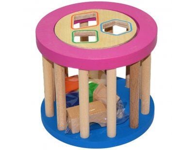 Playwood Eğitici Ahşap Silindir Bultak