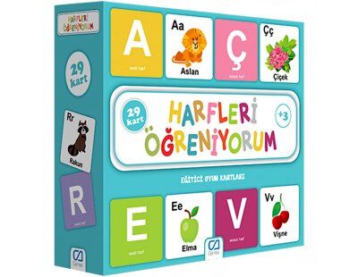 Harfleri Öğreniyorum Eğitici Set