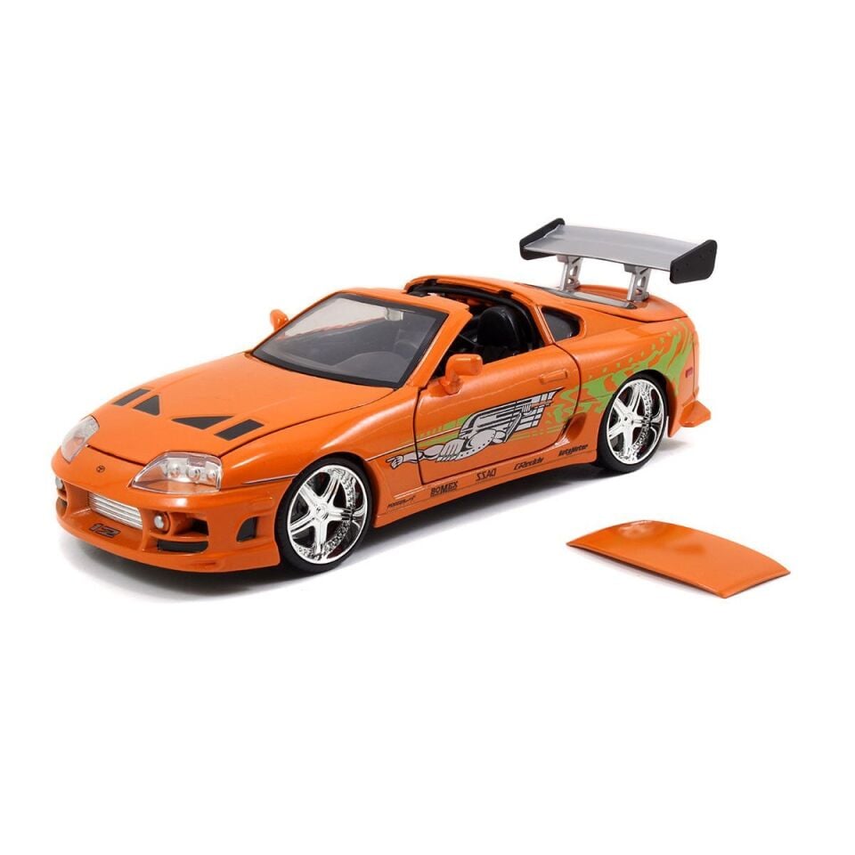 Jada Fast and Furious Brian's 1995 Toyota Supra 1:24 Model Araba 253203005