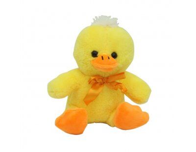 Sunman Peluş Oturan Ördek Kurdelalı 20 Cm
