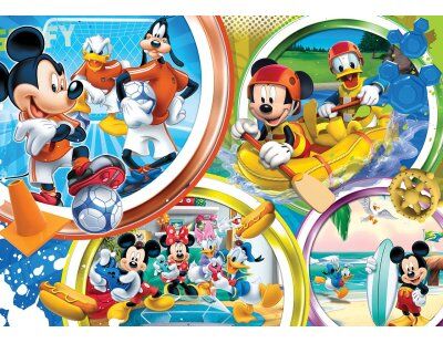 KS Mickey Mouse Puzzle 200 Parça