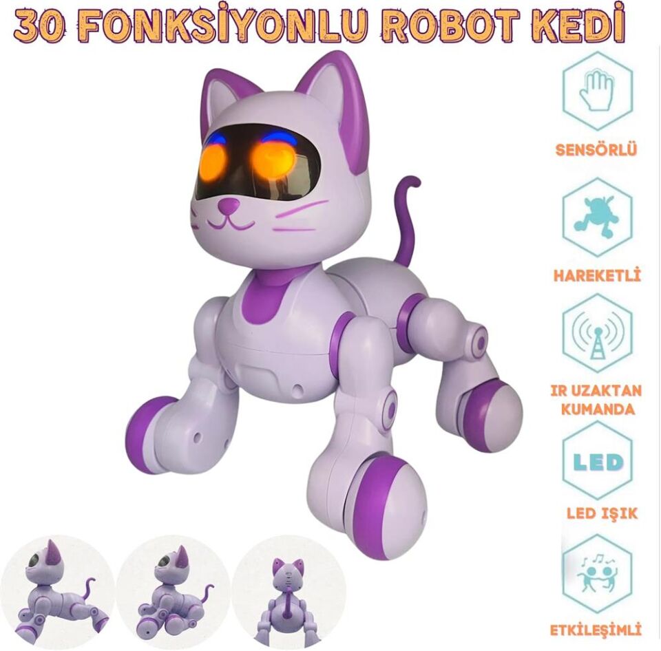 SH40194 U/K DANS EDEN ROBOT KEDİ -ZRV