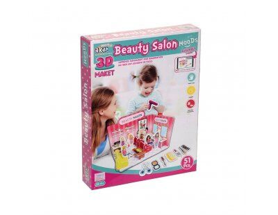Güzellik Salonu Maket 3 Boyutlu Puzzle
