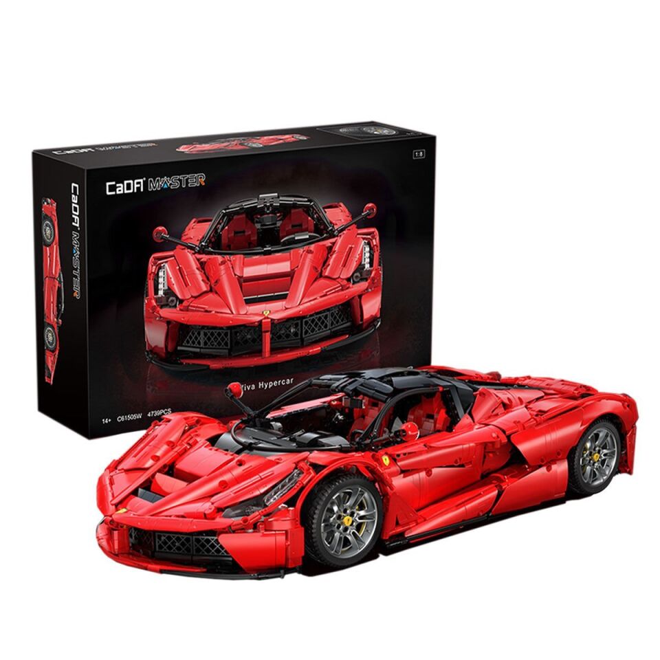 C61505W Cada Viva Hyper Car Blok Seti 4739 Parça -Vagonlife