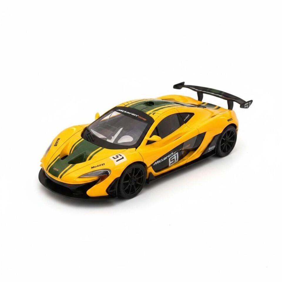 RW8924 1:24 MCLAREN P1 GTR ÇEK BIRAK ARABA LİSANSLI MODEL ARAÇ