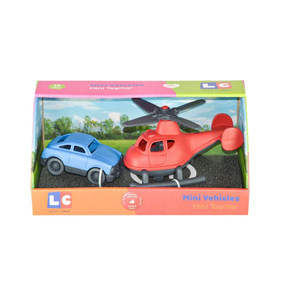 LC-30938 LC MİNİK TAŞITLAR 2 PARÇA