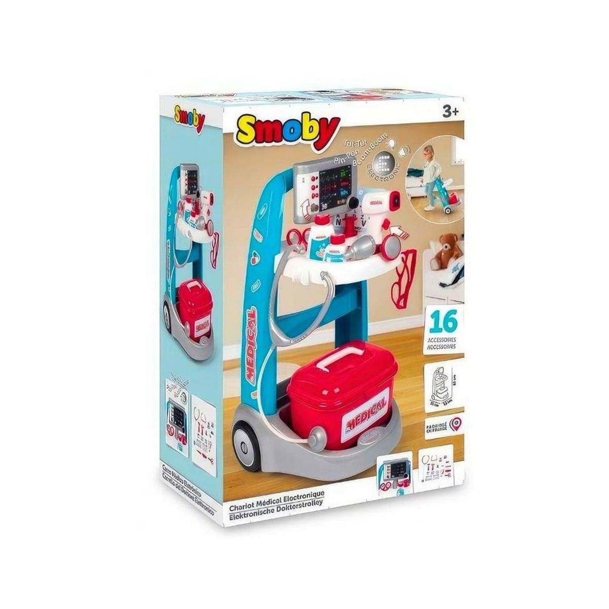 Smoby Medikal İlk Yardım Doktor Seti 340207