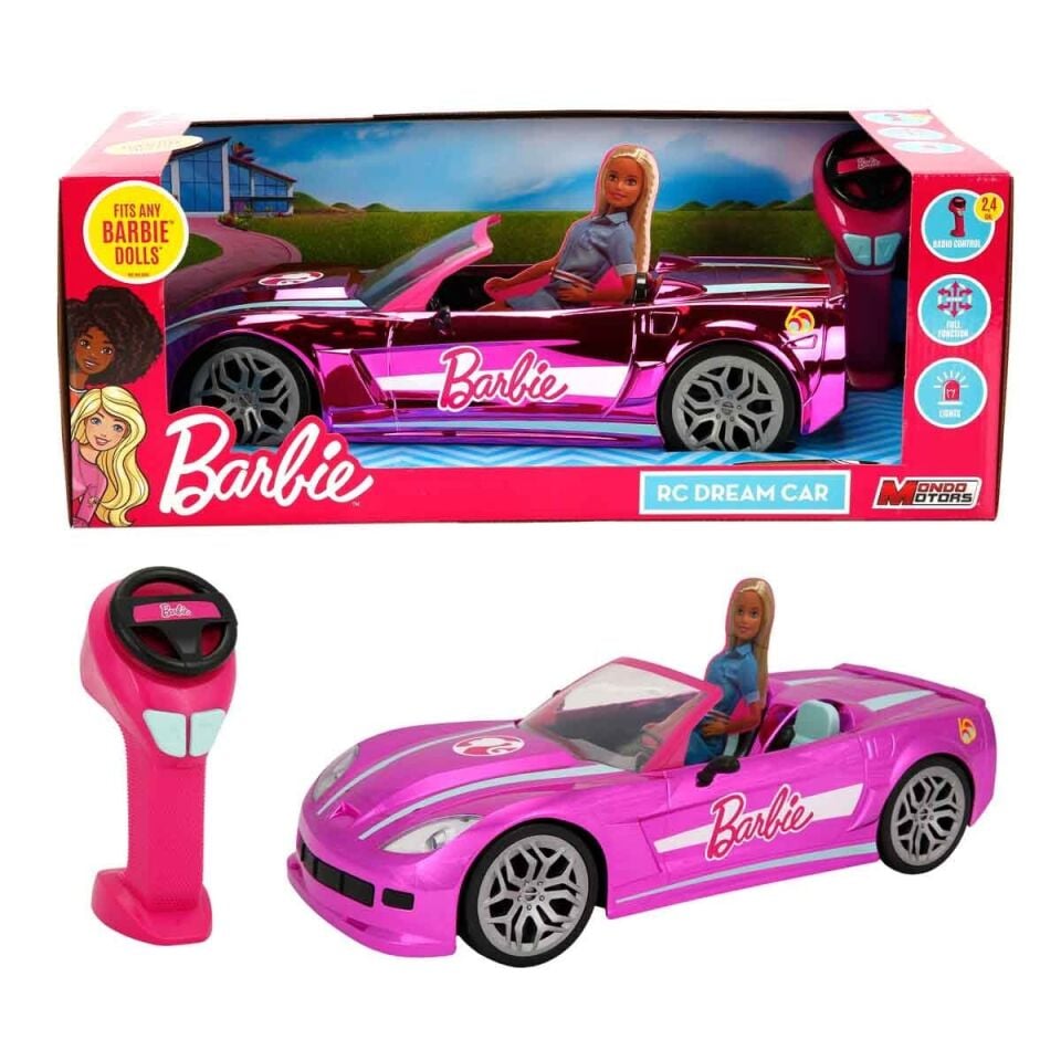 1063619 SUN-MON-MMT-RC ARABA BARBIE CONVERTIBLE RÜYA ARABASI F F 42CM IŞIKLI 2