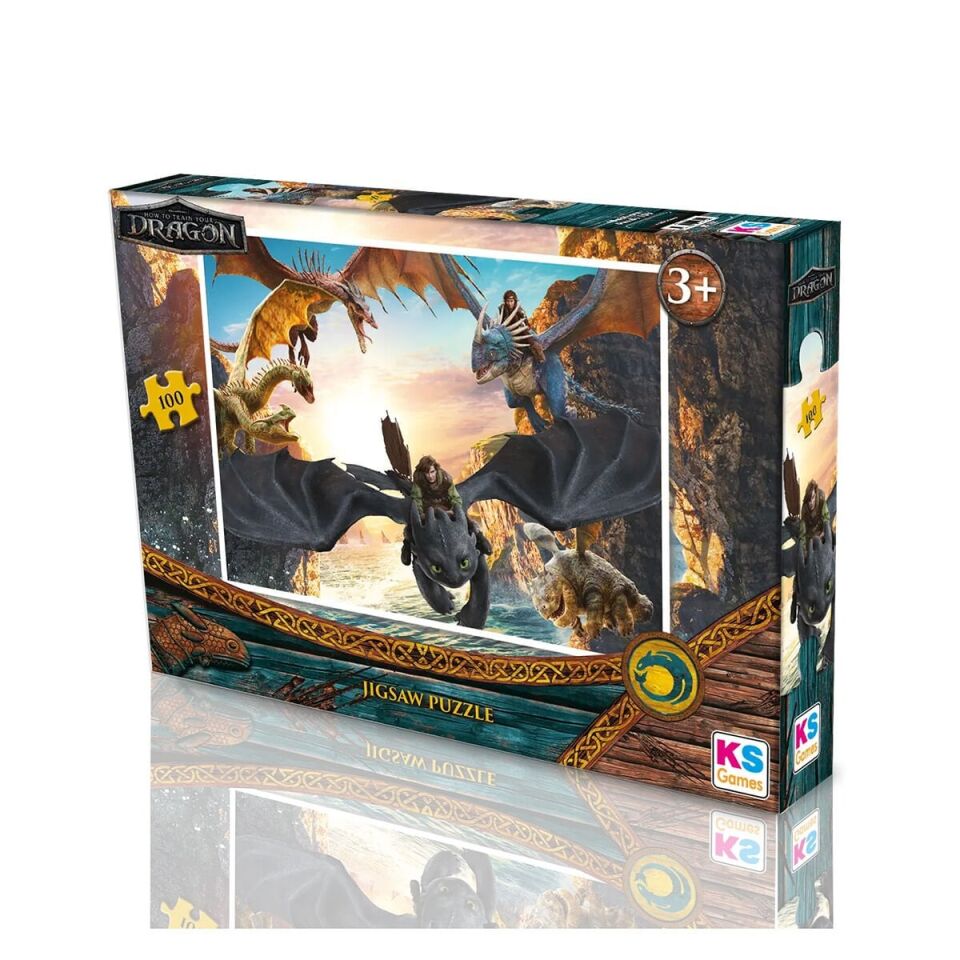 HD 714 HOW TO TRAIN YOUR DRAGON PUZZLE 100 PRÇ