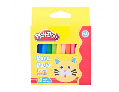 Play-Doh 12 Renk Jumbo Kuru Boya