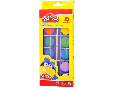 Play-Doh Sulu Boya 28 MM Büyük Boy 12 Renk