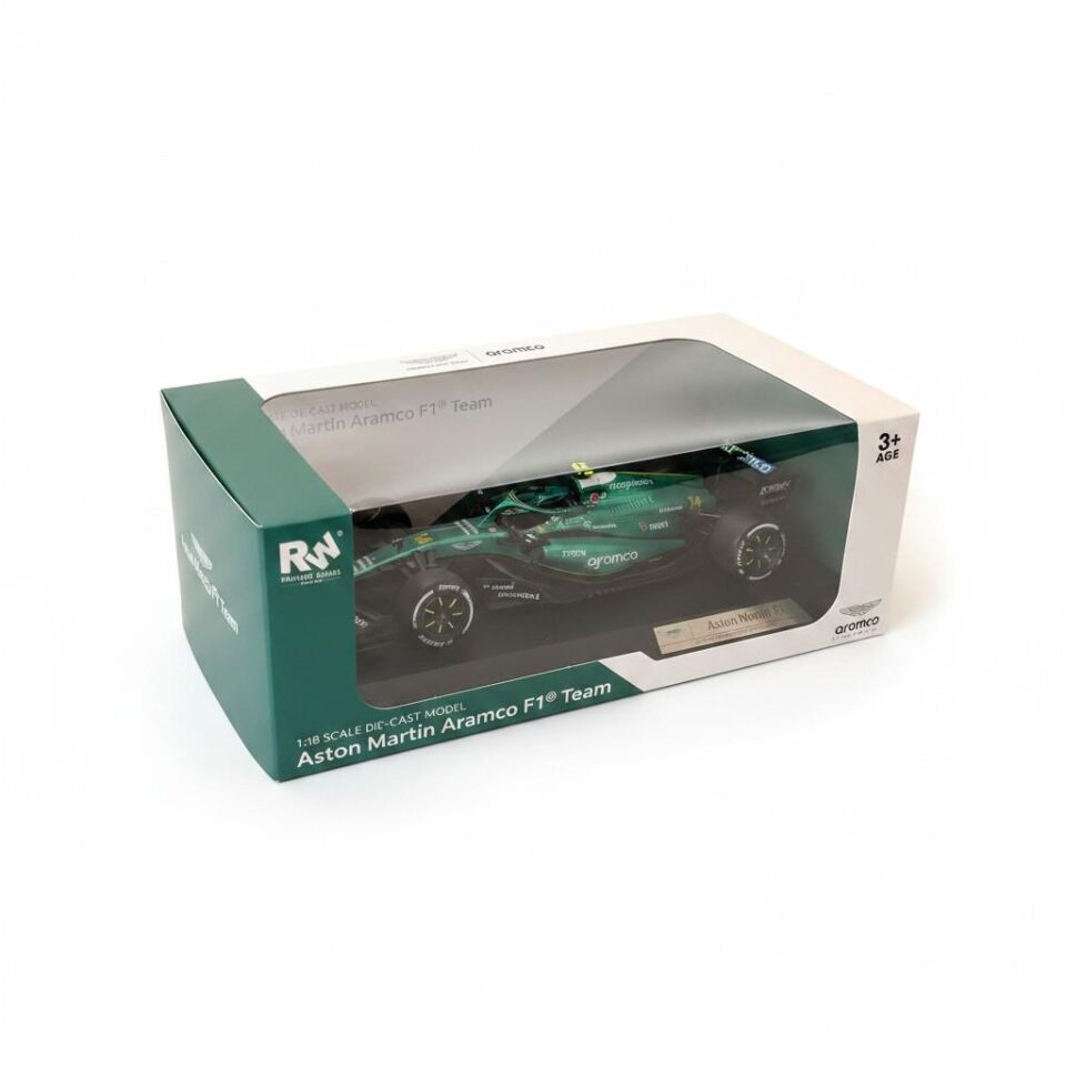 RW5118 1:18 ASTON MARTİN F1 ÇEK BIRAK ARABA  METAL MODEL ARABA