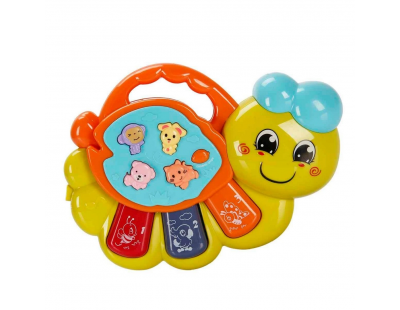 Minibo Sesli ve Işıklı Piyanolu Tırtıl
