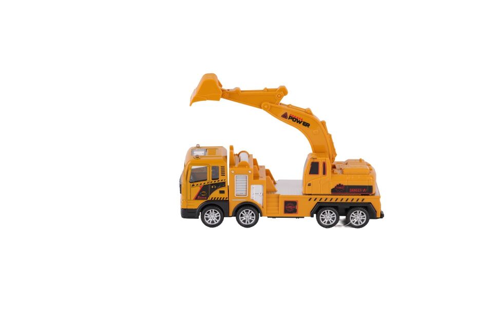 YH-711-54A SÜRTMELİ METAL 1:50 SARI VİNÇ VE