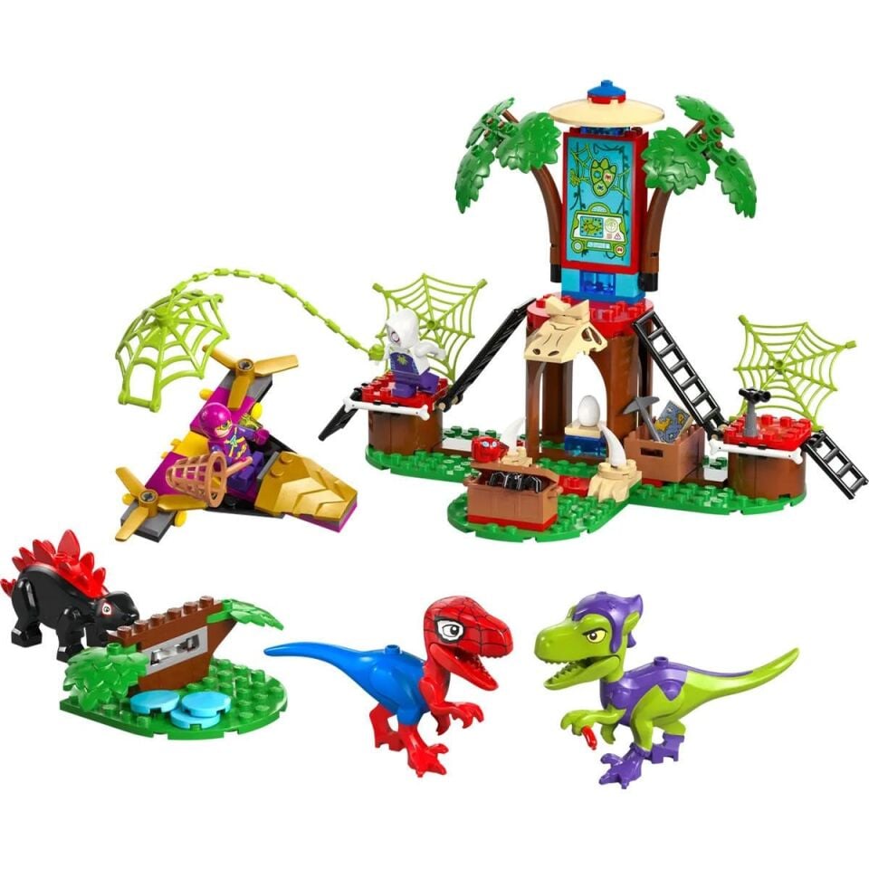 11200 Lego Marvel - Spidey Ağaç Ev Karargahında Savaş 143 parça +4 yaş