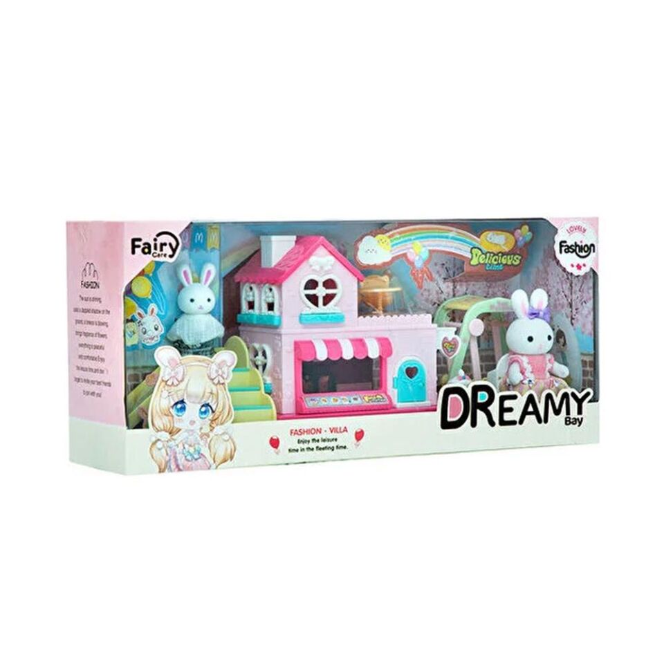 Bay Dreamy Mi̇ni̇ Tavşan Kaydıraklı Park Oyun Seti̇