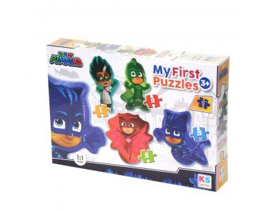 KS Pjmasks Benim İlk Yapbozum 4'ü Bir Arada