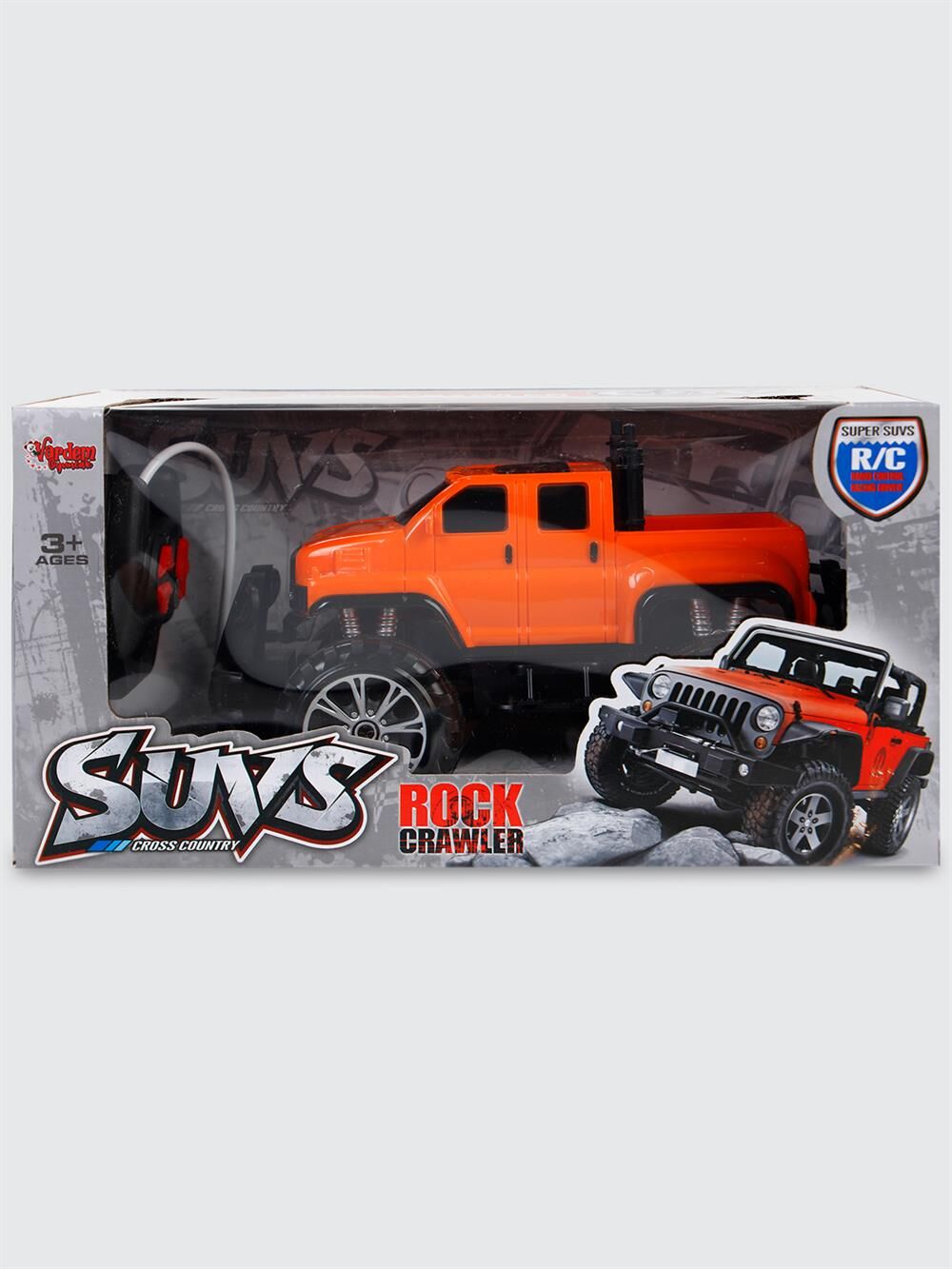 UZAKTAN KUMANDALI ŞARJLI 1:18 ROCK