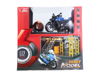 1/12 Motosiklet Ducati Street Fighter PB 3R Sesli