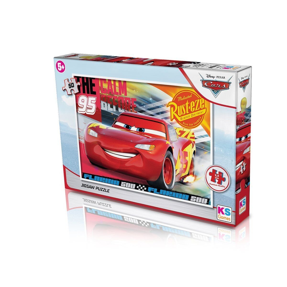 KS Games Cars 50 Parça Puzzle CR709