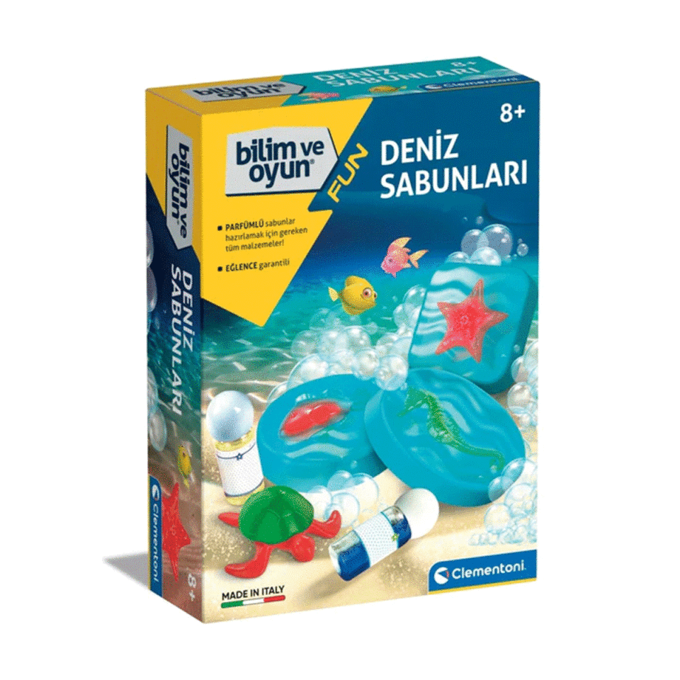 Clementoni Bilim ve Oyun Deniz Sabunları 64189