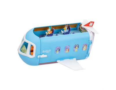Moose Toys Bluey 3'ü 1 Arada Dönüşen Uçak Oyun Seti