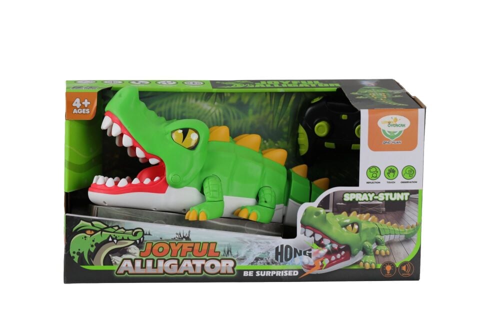 1376A ŞARJLI UZAKTAN KUMANDALI TİMSAH SPREYLİ