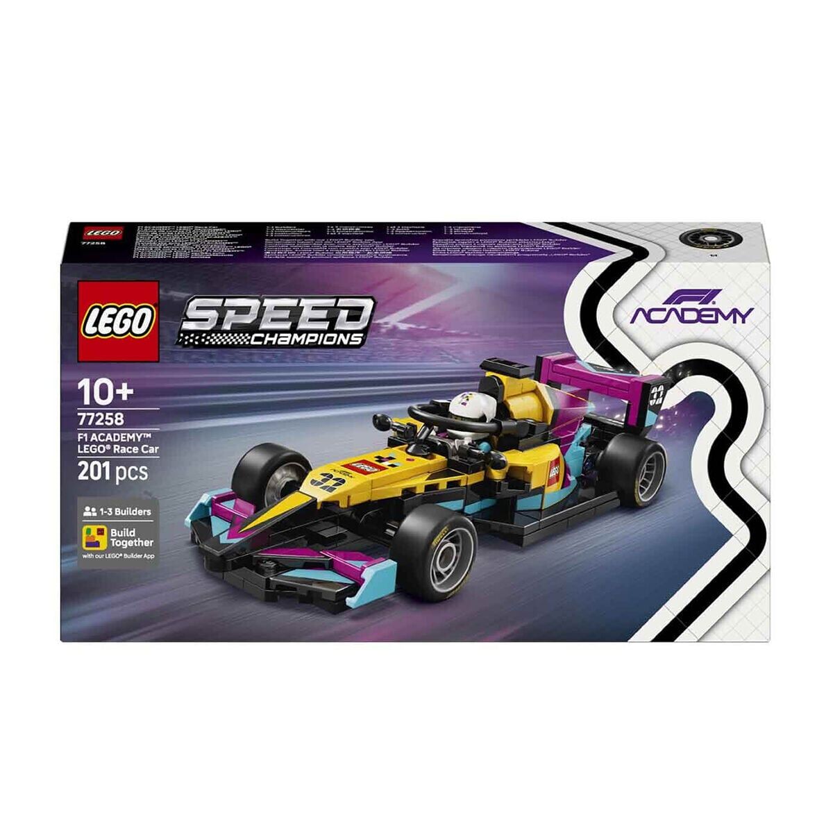 77258 Lego Speed Champions F1 ACADEMY LEGO Yarış Arabası 201 parça +10 yaş