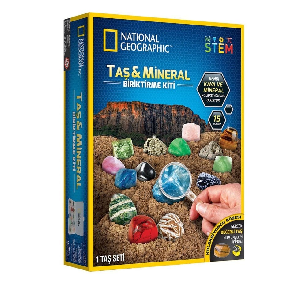 National Geographic Taş ve Mineral Biriktirme Kiti NAT03002